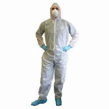 Nonwoven Coverall, Superior Breathable and Comfortable, Customized Designs Accepted