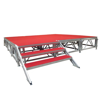 Adjustable Height Stage Platform