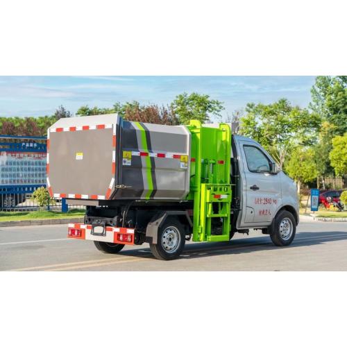 New bucket waste compactor recycling trucks