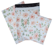 Custom Printed Black Silver Poly Mailers