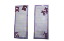 2.75”x7” Magnetic List Note Pad With Halloween Theme For Record, Reminders, Shopping List