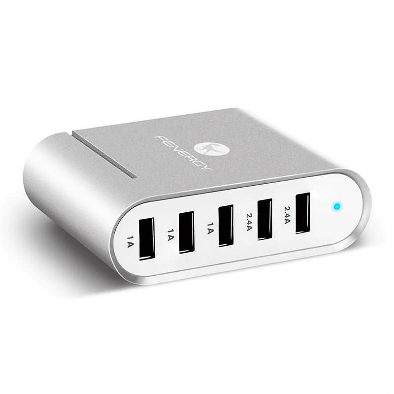 Bekey 35W 5-Port USB Wall Charger for Smartphone USB Charging Station