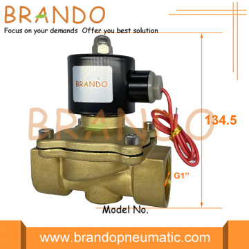2W250-25 2W Series 1'' Brass Electric Solenoid Vlave