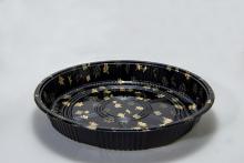 Plastic Round Sushi Platter Tray