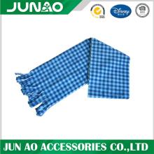 Printing fleece scarf with fringe