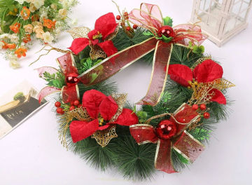 Milanda Christmas products/articles 40cm christmas wreaths pine needle xmas wreaths
