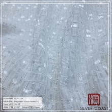 Poly tweed boucle yarn dyed