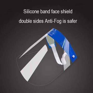 In Stock Transparent Clear Protective Face Shield