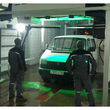 Touchless brushless car wash