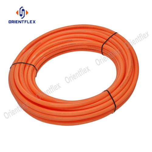 Fiber reinforced orange PVC gas hose