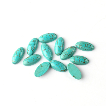 Natural Turquoise Marquise Shape Flat Back Cabochon stones