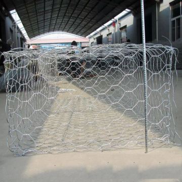 galvanized hexagonal gabion basket retaining wall gabion box