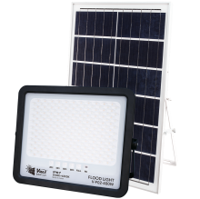 Solar flood light for riverside