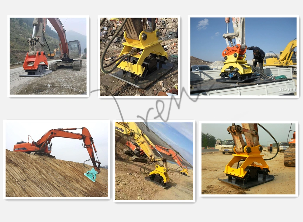 Hydraulic Plate Compactor for Excavator Hydraulic Vibrating Plate Compactor