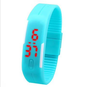 Square Touch Screen Simple Led Sports Watch