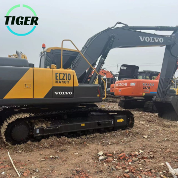 Used Volvo Excavator EC210: Crawler Digger Machine for Sale