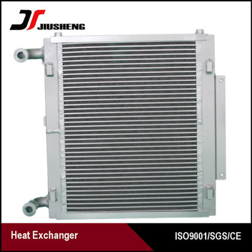 Óleo refrigerador soldada tipo trocador de calor para o radiador escavadeira Hyundai R60-7