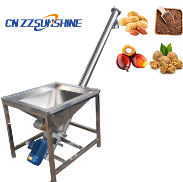 Electric Driven Small Automatic Feeder Conveyor for Food & Chemical Powder - Mobile Screw Feeder