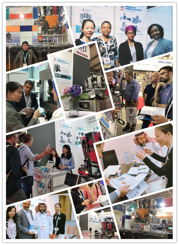 Computerized 10 Heads Multihead Weigher/balance/scale for Dried Fruit Chips/slices