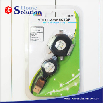 Homesolution multi-function data line, new products data line usb data cable, ios/android/samsung data cable