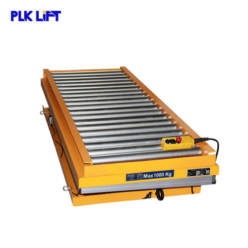 Roller Lifting Table Hydraulic Scissor Lift Table