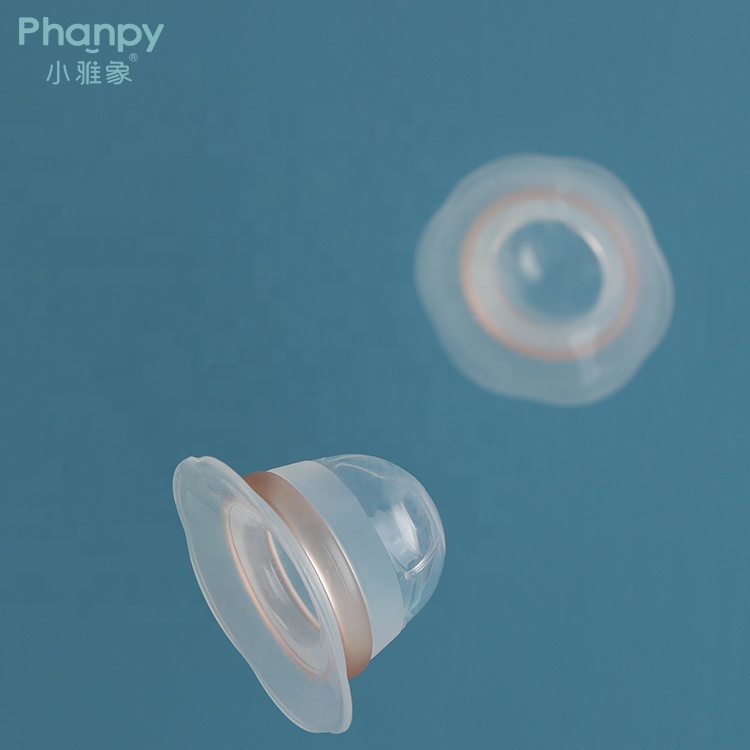 Housse de protection pour mamelon en forme de pétale en silicone - 2 pièces/boîte