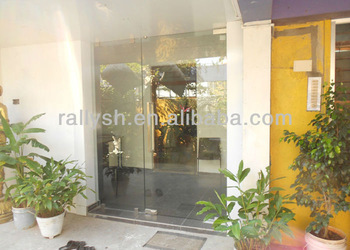 swing Glass door usded for office open Hardware fitting