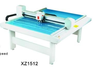 DCZ1310 carton box die cut plotter sample flat bed cutting machine