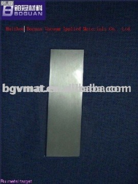 Ruthenium metal target (Ru metal target)