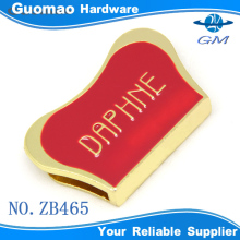 Special model bag parts with colored decorative metal corner hardware