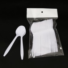 Individually Wrapped Plastic Cutlery Spoons Fork Set