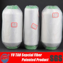 Low melting polyester covered yarn