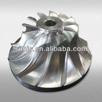 Turbine wheel/compressor wheel investment casting