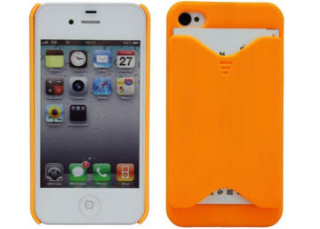 Silicon Gel Protective Phone Covers , Inseting Band Card