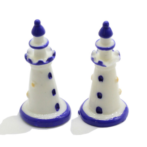 Rifornimento della fabbrica Più nuovo Faro 3D Perline simulate Slime Artigianato fatto a mano Decor Resina Cabochon Bambini Toy Room Ornamenti Charms