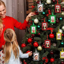 High-Quality Felt Frame Mini Festival Tree Decorations