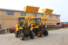 Tractor loader backhoe with mining architectural engineering
