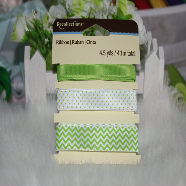 Retail Packing Christmas Grosgrain Ribbon