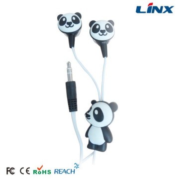 Écouteurs de vente chaude avec étui et casque Panda