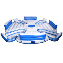 8 people Inflatable Lake Float Floating Island