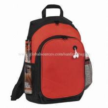 Fashionable ladies backpack with earphone outlet