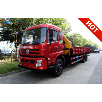 Dongfeng 10wheels 12T Articulated Truck ติดเครน