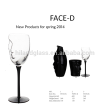 2016 promotional hot selling human face drinking glass