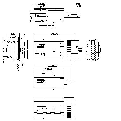 Jenis Solder Receptcle Mini