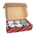 Christmas Vanilla Apple Fragrant Strong Scented Tin Candles