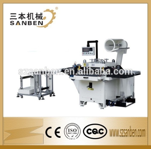 (SBM-D650) roll to roll die cutting machine used in photoelectric industry, auto feeding paper cutting machinery, new die cutter