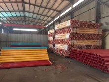 Concrete pump boom pipe