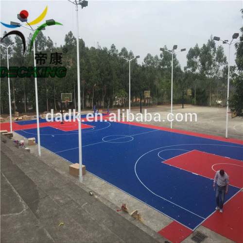 hot sales PP synthetic basketball court flooring