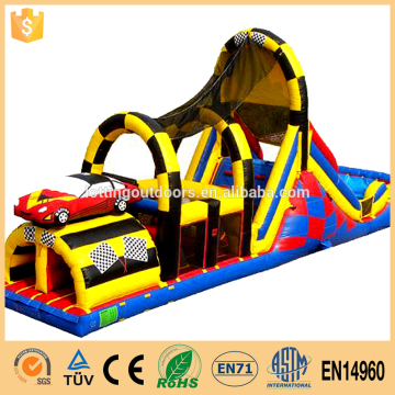 small indoor inflatable bouncers with obstacles