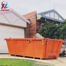 Waste Disposal 4 Cubic Meter Steel Gantry Skip Bin with Factory Price